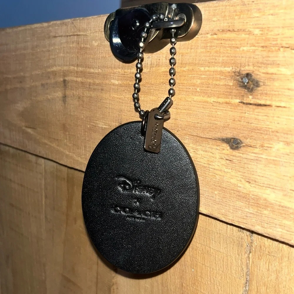 Disney x COACH Mickey Mouse Hangtag Charm - Picture 2 of 2
